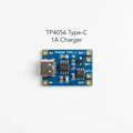TP4056 Type-C Lithium Battery Charging Module 1A Li-ion Charger Board with Protection for 18650 Battery Pack DIY Power Bank