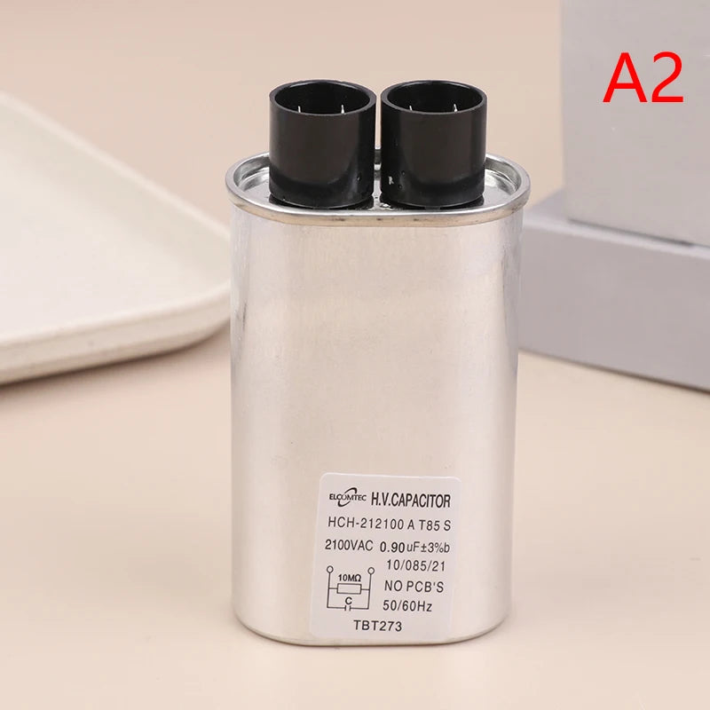 1Pc For Microwave Oven Capacitor Parts 0.85uF / 0.9uF / 0.95uF / 1.0uF / 1.05uF / 1.08uF Microwave Oven High Voltage Capacitor