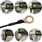 2PCS M10 Surface Fixed Temperature Probe NTC -10K B3950 1% Thermistor Negative Temperature Coefficient Probe 1M