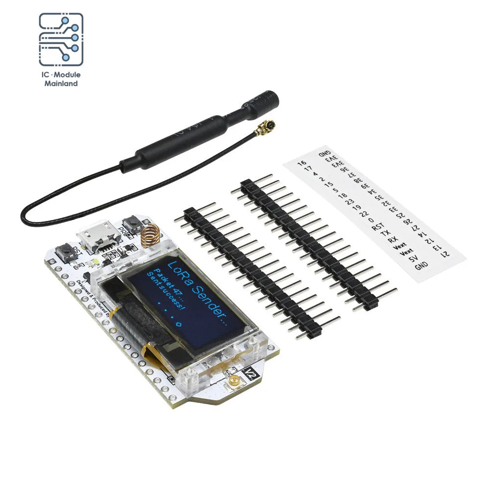 868MHz 915MHz ESP32 LoRa V3 Development Board SX1276 SX1262 0.96 Inch OLED Display BT+WIFI Lora Kit for Arduino IOT Smart Home