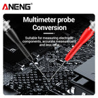 ANENG PT2002 Multimeter Probe Conversion Tip Banana Plug CAT II 600V 10A For Multimeter Oscilloscope Replacement Accessory