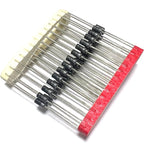 50pcs 2EZ12D5 2EZ15D5 Zener Diode 2W 12v 15v Plastic Package Straight Plug DO-15 Braid with Regulator Tube 12V ZY12 Plug-in 12D5