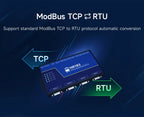 Modbus Gateway RS485 RS232 to RJ45 Serial Server Ethernet Transparent Transmission NB183S TCP UDP MQTT HTTP Watchdog