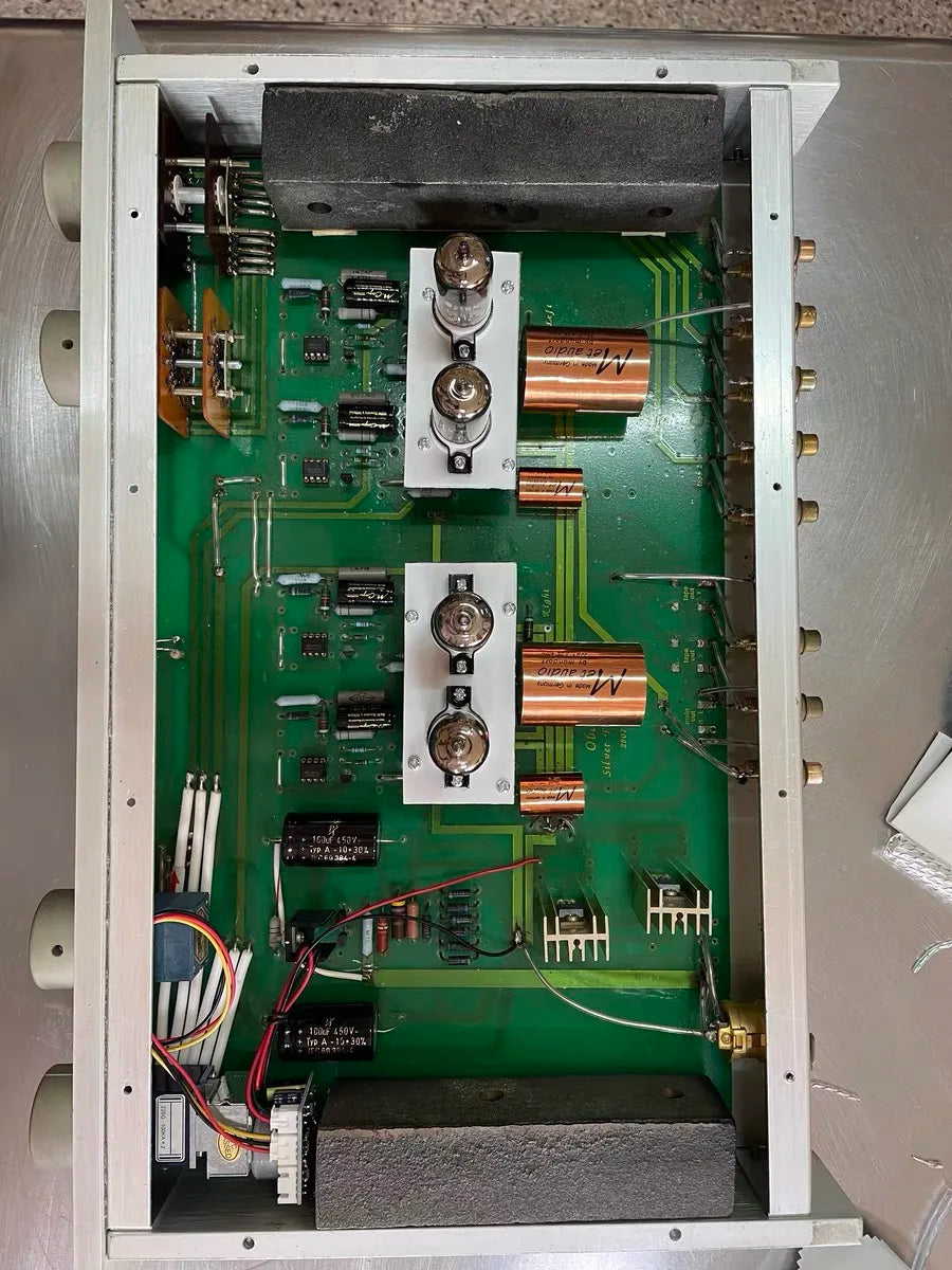 Golden high-quality metallized film power amplifier frequency divider audio capacitor stepless 0.22-22uf MKP capacitor