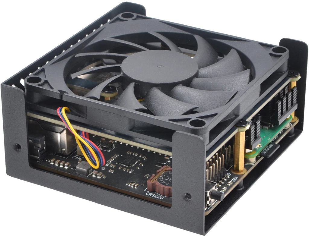 Raspberry Pi CM5 IO board NAS 2xNVMe dual Ethernet X1500