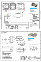 USB Series Socket USB Female Micro Connector Male MINI Plug Type-C Socket D Square Port B Data Type A