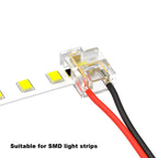 12 In 1 Compatible With COB LED Strip And SMD LED Light Strip Multifunctional Wire Connectors 2 Pin For 8mm 10mm Terminal Blocks