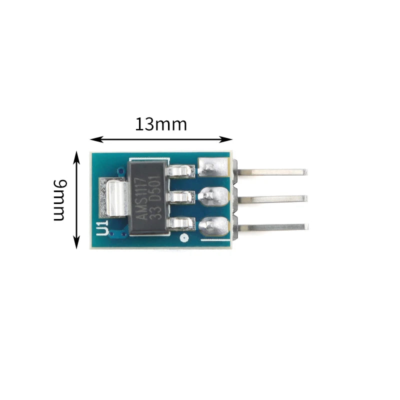 20pcs/1pc AMS1117 3.3V 5V Power Supply Module AMS1117-3.3 AMS1117-5.0 LDO Linear Regulator Board 800mA