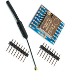 【CYBER MONDAY】3X 433MHZ SX1278 Lora Module 433M 10KM Ra-02 Wireless Spread Spectrum Transmission Board 2.4G IPX Antenna For Smar