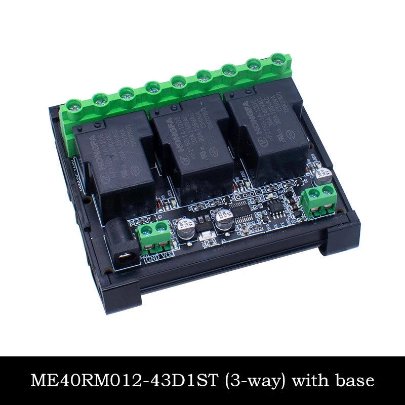 Modbus RTU RS485 TTL Relay Control Module Optional 3/4/6/8 Channel High Power Output Industrial PLC