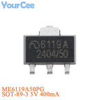 50pcs/10pcs ME6118A33B3G ME6118A50B3G SOT-223 6118A SOT223 3.3V 5V 1A LDO Regulator IC Chip ME6118A33PG ME6118A50PG ME6118A33M3G