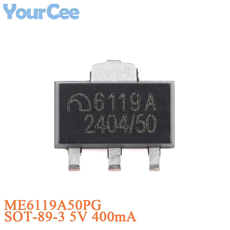 50pcs/10pcs ME6118A33B3G ME6118A50B3G SOT-223 6118A SOT223 3.3V 5V 1A LDO Regulator IC Chip ME6118A33PG ME6118A50PG ME6118A33M3G