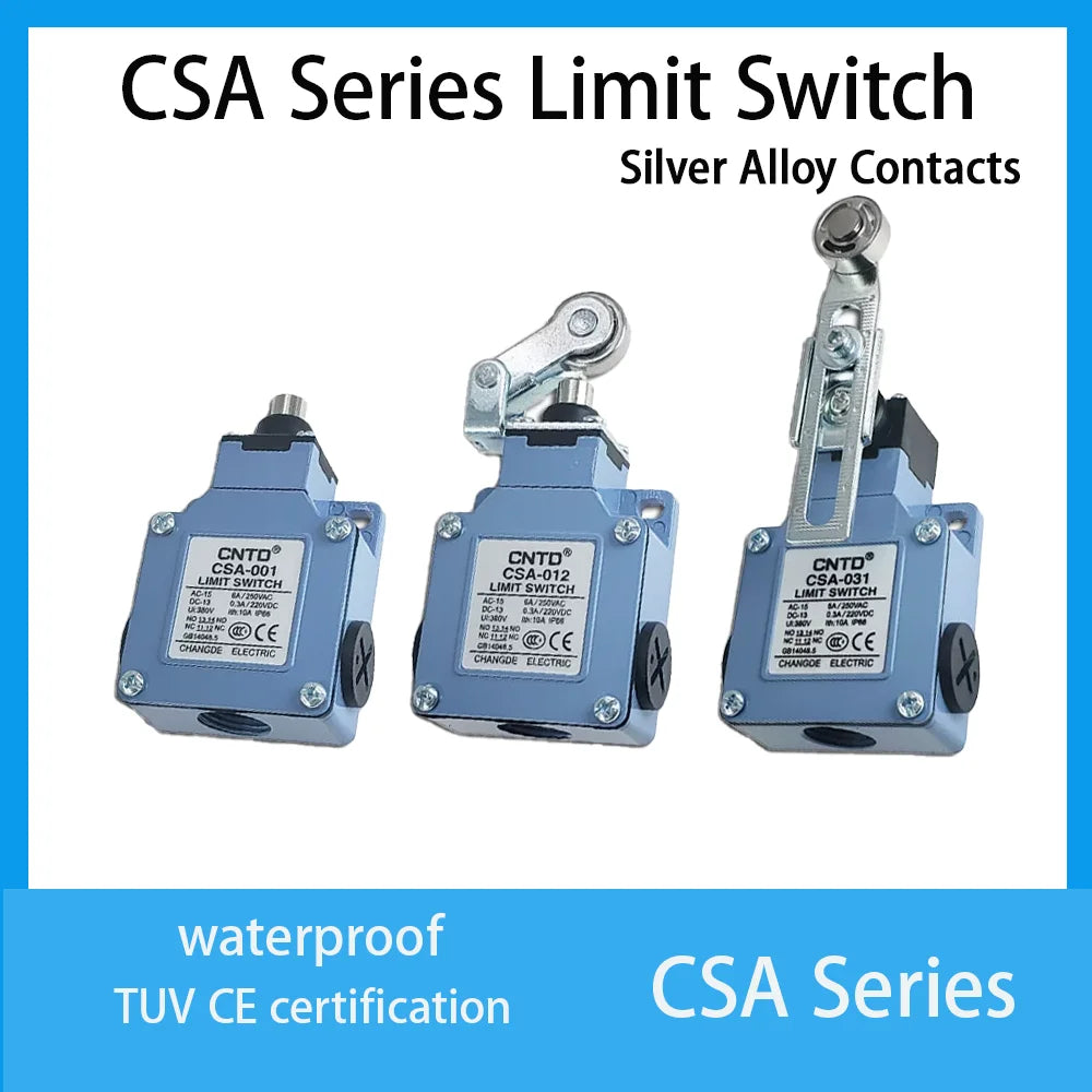 CNTD Limit Switch Micro Switch CSA-001 CSA-003 CSA-012 CSA-031 CSA-021 CSA-061 CSA-071 Waterproof Motion Sensor CSA-081 CSA-041