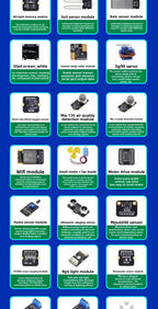 STM32 Development Board Starter Kit Advanced Kit STM32F103C8T6 Minimum ARM System Board Introductory More Than Ten Types A Set