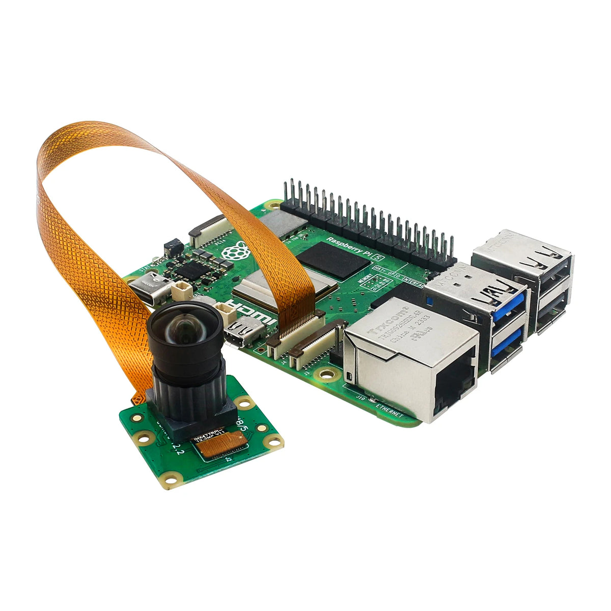 IMX477 Camera Module for Raspberry Pi & Jetson Nano, 12.3MP High Definition CSI-2 MIPI Sensor
