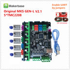 Makerbase Original MKS GEN L V2.1 3D Printer Control Card 8bit Motherboard Support A4988 DRV8825 TMC2208 TMC2209 TB6600 TMC2160