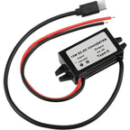 Waterproof 12V/24V to 5V Converter DC-DC Buck Module Power Adapter USB-A Female/C Type/Dual USB/Open Wire Connector