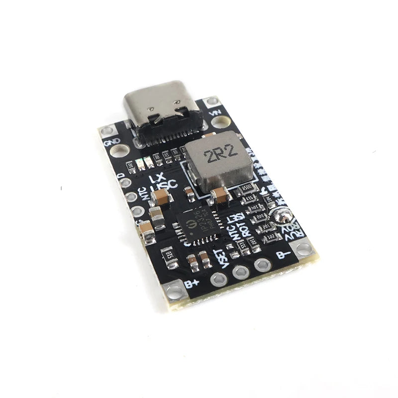 Type-C USB 2S 3S Lithium Battery Charger Module 15W with Balance Support QC Fast Charge 8.4V 12.6V 1.5A Boost Converter