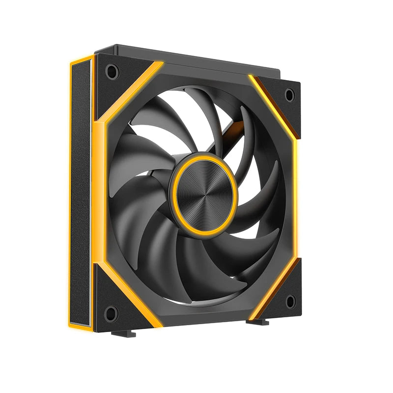 Star Brick P1 Jungle Leopard Interstellar SE Building Block Fan Triple ARGB 12cm Desktop Computer Wireless Splicing Fan