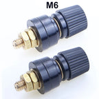 1/2PCS 6mm 8mm Brass Posts Terminal Blocks Power Supply Terminals M6 M8 Welding Machine Inverter Post Connector Car Accessories