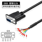Industrial DB9 DB15 with Terminal Number Connector 9/15 Pin Male Female Single Head Cable Tube Grade Serial Port Connection Line