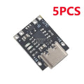 5PCS Type-c/Micro USB Mini Lithium Battery Charging Module Charging Board 1A 3.7V 4.2V TP4056 18650 Charger Module