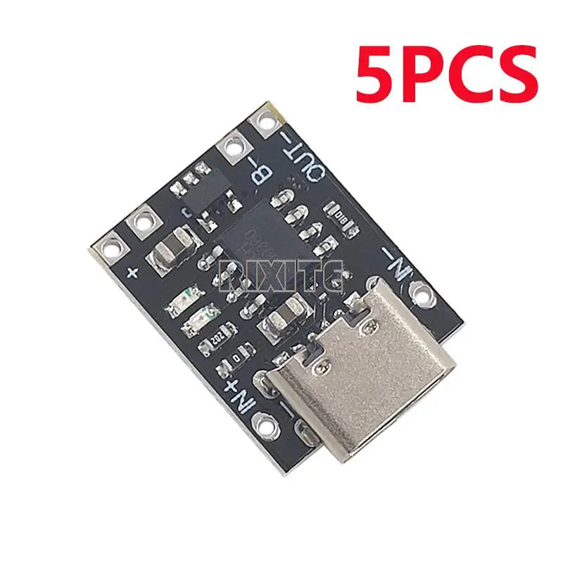 5PCS Type-c/Micro USB Mini Lithium Battery Charging Module Charging Board 1A 3.7V 4.2V TP4056 18650 Charger Module