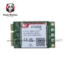 1pcs SIMCOM CAT4 4G LTE-module A7608E-H PCIE Support GPS Replace SIM5320E SIM5360E series SIM7600E with Antennas adapter pigtail