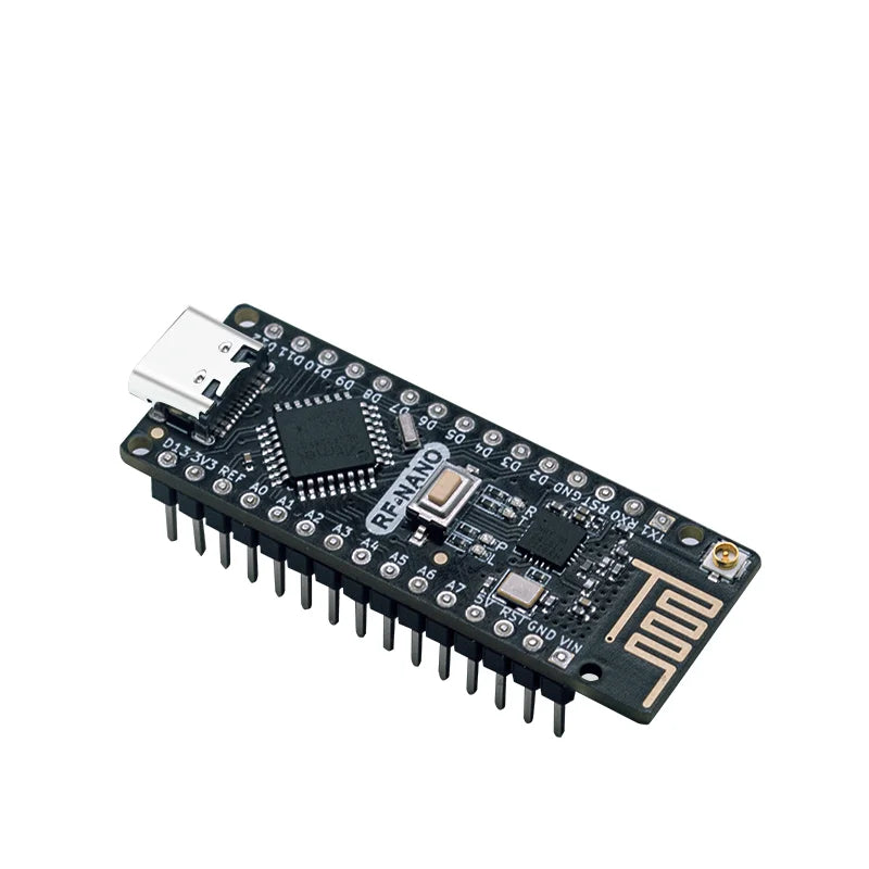 RF-Nano for Arduino Nano V3.0, Type C Nano Board ATmega328P CH340 Integrate NRF24L01+2.4G Wireless Compatible With RF24 Library