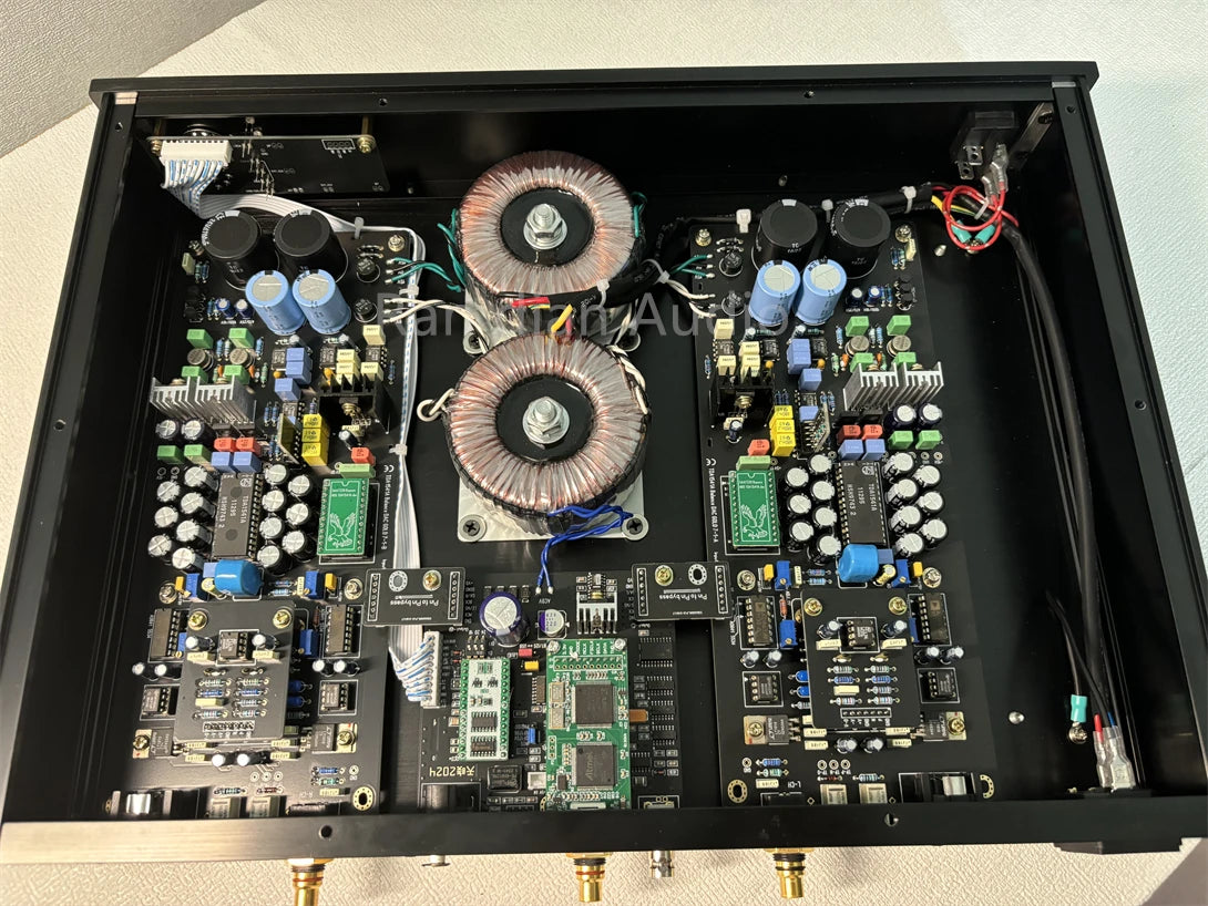 TDA1541 Balanced Version DAC Decoders,SAA7220PC+CS8412,Support External Clocks,11.2896MHz&12.288MHz,AES+USB+Coaxial,Fiber optic
