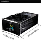 YYAUDIO HiFi Audio Noise AC Power Filter Power Conditioner Power Purifier Surge Protection with EU Outlets Power Strip
