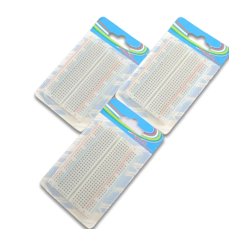 4/3/2PCS MB-102 Breadboard 400 830 Points Solderless PCB Bread Board Jumper Wire Cable Prototype Board DIY for Arduino Kit