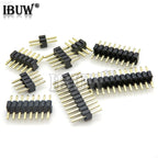 1.27mm 1.27 Pin Header Single Row Male Breakaway PCB Board  Connector Pinheader 1*2/4/5/6/8/10/12/15-40p 50p For Arduino