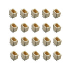 10 sets JST SH 1.0mm 2 Pin Connector with Cable SMD Vertical Male Socket 28AWG 10cm/20cm/30cm