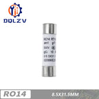 10*38 Fast blow Ceramic Fuse 8.5X31.5MM 14X51MM 22X58MM Fuse 380/500V 0.5A 1A 2A 5A 6A 10A 16A 20A 32A RO14 RO15 RO16 RO17