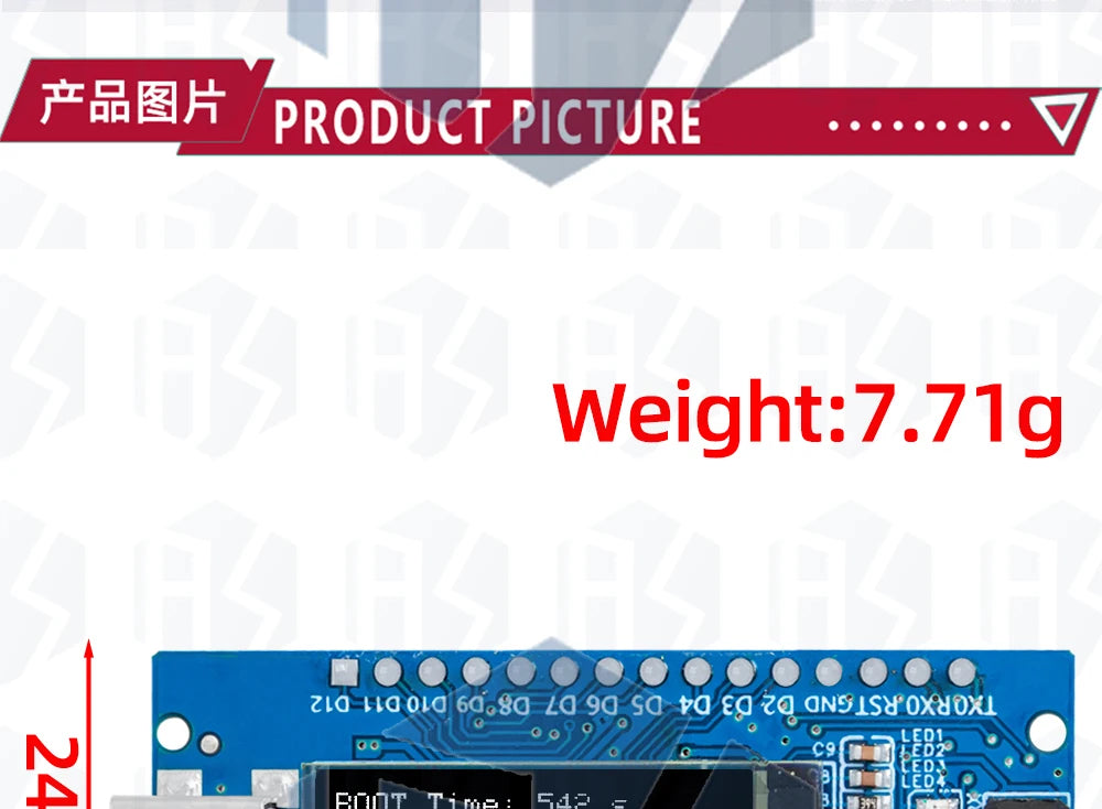 Nano V3.0 Development Board ATmega328P CH340C 0.91''white  OLED Display 128*32 For Arduino Nano V3.0 MINI USB