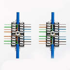 RJ45 Cat6 Junction Box RJ45 Splices Connectors For Ethernet Networking Cable Connection-X64A