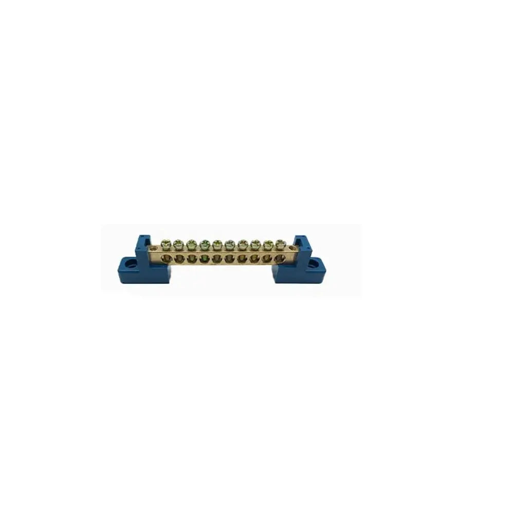 Copper Screw Terminal Block Bar Wiring Row Zero Ground Brass Strip Protection Flame Retardant Distribution Box Connection