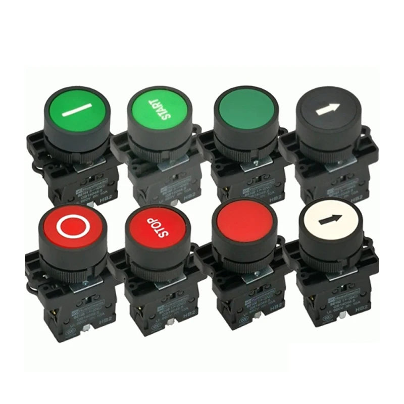 Arrow Symbol Indicating Start and Stop Self-Recovery Waterproof Button Switch Emergency Stop Industrial Hand-Held Control Box
