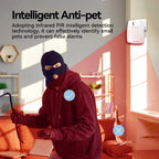 Meian Wired PIR Motion Sensor, Infrared Alarm Detector, Human Body Presence Sensor, Smart Home Security, Work with Alarm Host