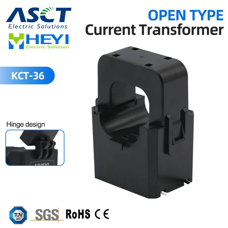 KCT-36 Split Core Current transformer AC Current Sensor clamp on current transformer from ASCT