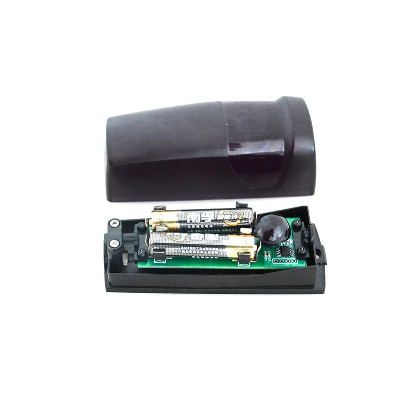 Universal Infrared Photocell Safety Beam, 12V-24V DC/AC Compatible Barrier Sensor for Automatic Doors, Gates, and Home Security
