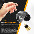 OKCSC Earphones Adapter 0.78mm Male to MMCX Connector for IER-M7\IER-M9IER-Z1R\XBA-300AP\XBA-N3BP\JVC HA-FX850\HA-FX1100\HA-FD02