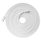 Long Micro USB Charger Cord 1M 2M 3M 5M 6M 7M 8M 10M Date Charging Cable For Phones/Cctv/Ip Camera/Monitor