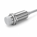 GTRIC M18 Capacitive Proximity Sensor DC 10-30V 3-Wire NPN PNP NO NC Flush Non-Flush Non-Metal Detection Switch with 2m Cable