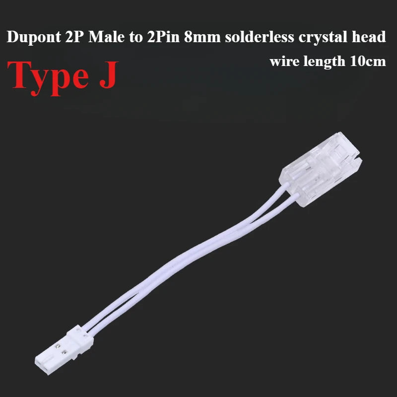 6 Ports 10 Ports Dupont Terminal Junction Box Hub Splitter Dupont 2/3P Male/Female Plug Cable Quick Line Connector For LED Strip
