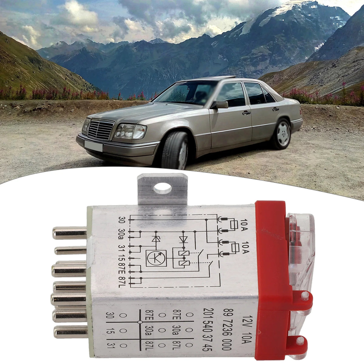 Overload For Protection Relay for Mercedes W201 W124 W126 1984-1997 OEM 2015403745 Direct Fit Automotive Electrical Unit