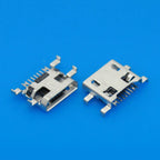 Universal Dropship 15Model Micro USB 5Pin Jack Connector V8 Port Horn Charging Socket for Lenovo Huawei ZTE HTC Etc.