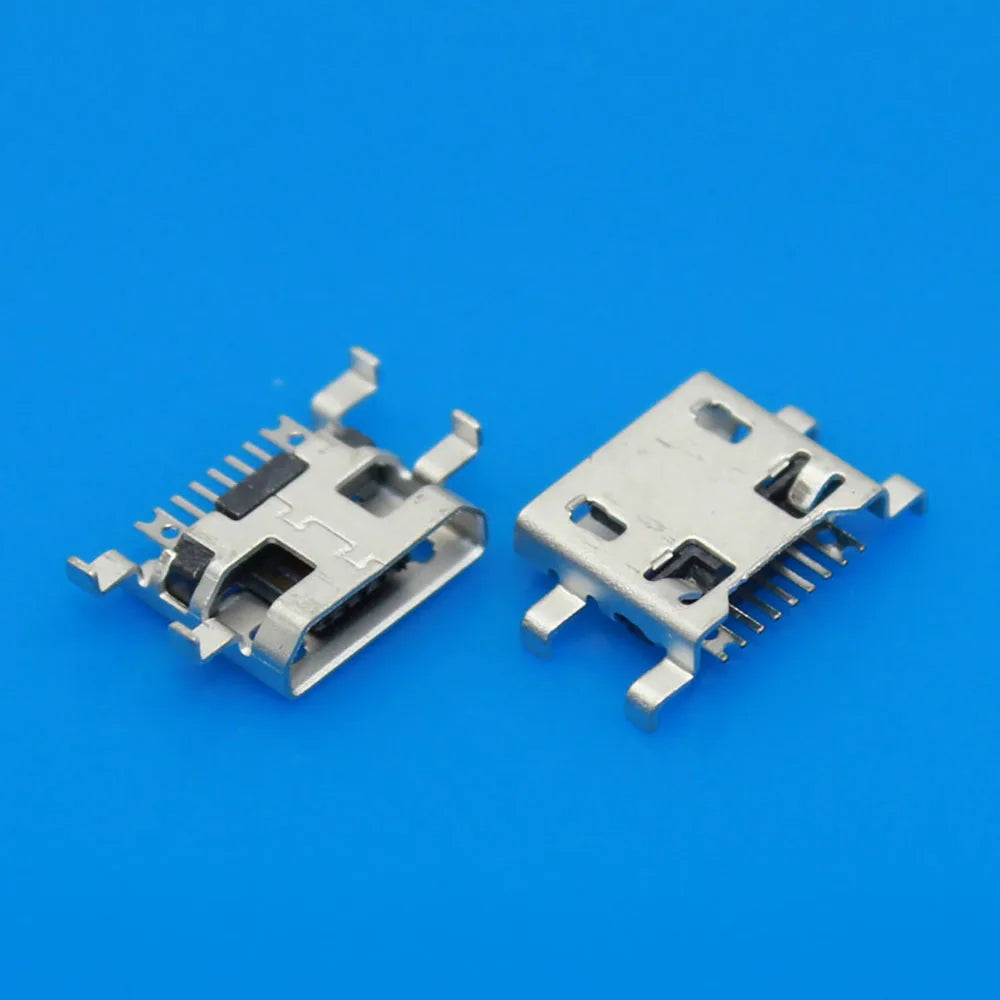 Universal Dropship 15Model Micro USB 5Pin Jack Connector V8 Port Horn Charging Socket for Lenovo Huawei ZTE HTC Etc.