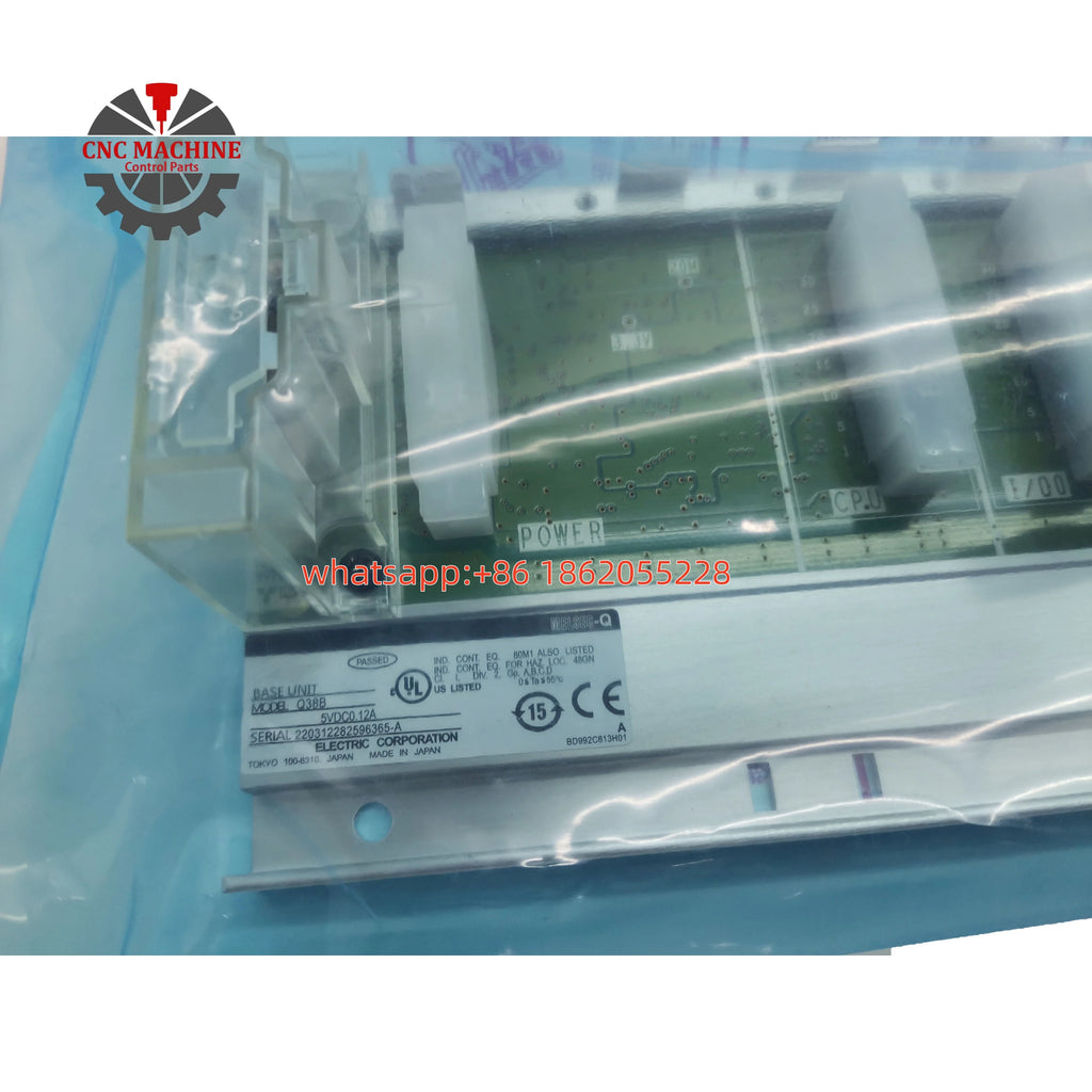Genuine Plc Q Series Base Unit Power Supply + Cpu + 8 I/O Slots